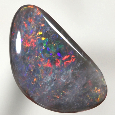 SOLID BLACK OPAL Loaded with bright fire